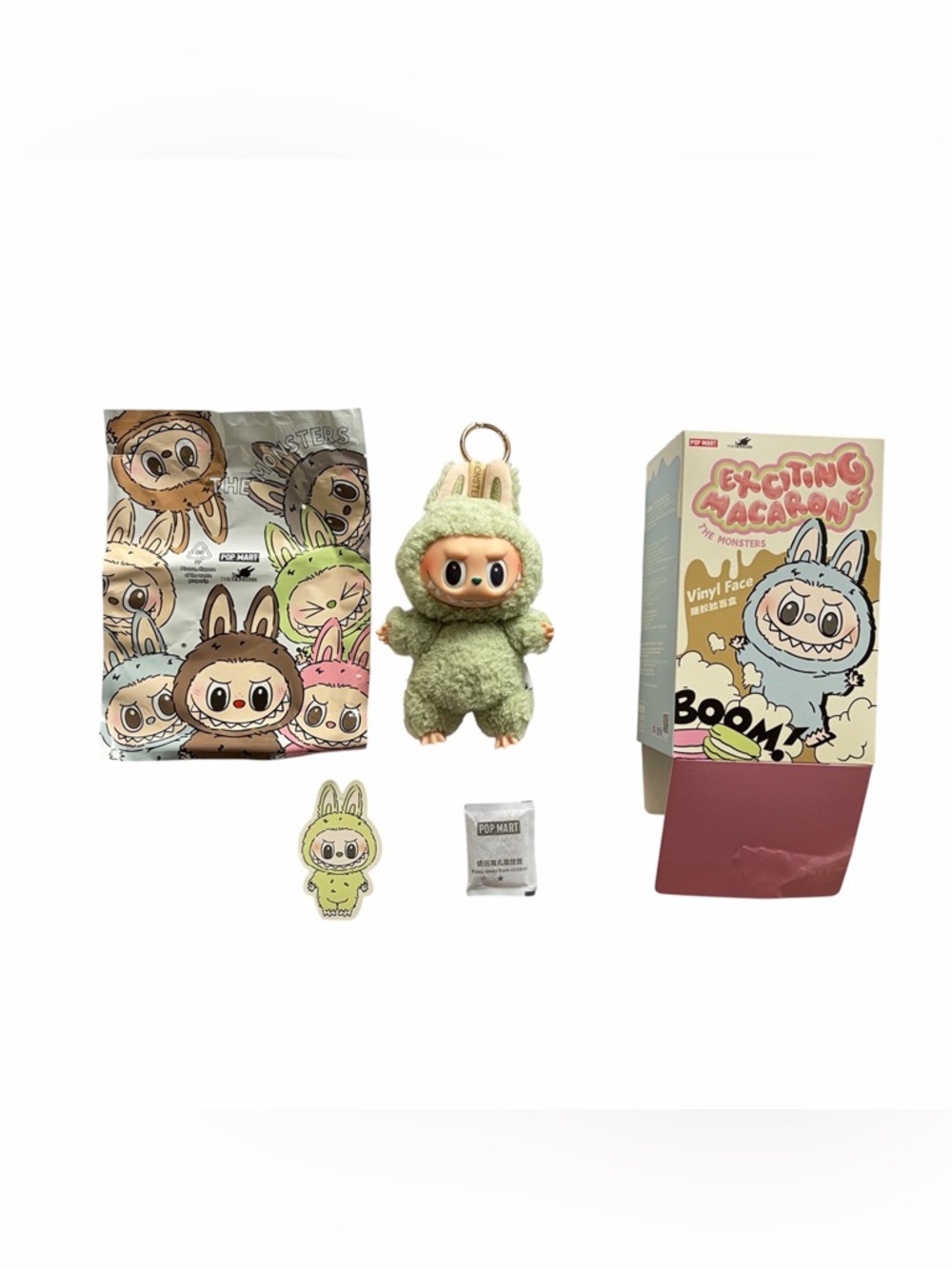 Authentic Pop Mart Labubu : Green Grape